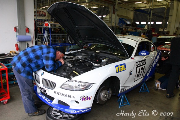 VLN 27-10-2007 01 Training Fahrerlager 208