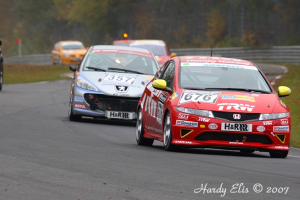 VLN 27-10-2007 02 Rennen Tiergarten 250