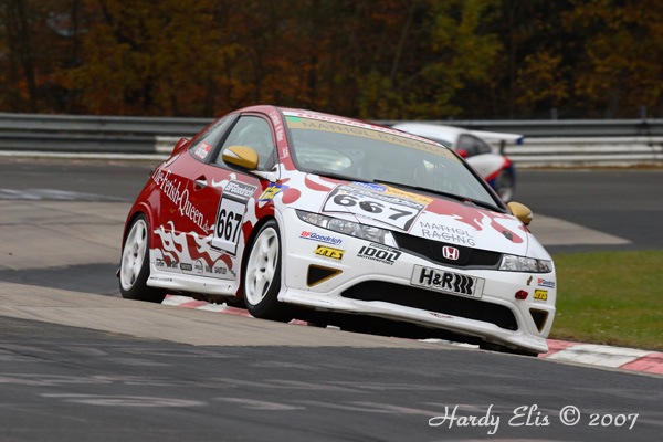 VLN 27-10-2007 03 Rennen Schwalbenschwanz I 008