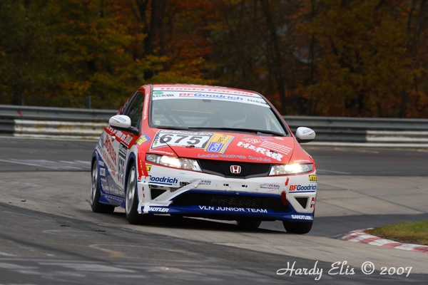 VLN 27-10-2007 03 Rennen Schwalbenschwanz I 018