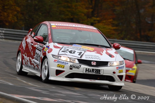 VLN 27-10-2007 03 Rennen Schwalbenschwanz I 020