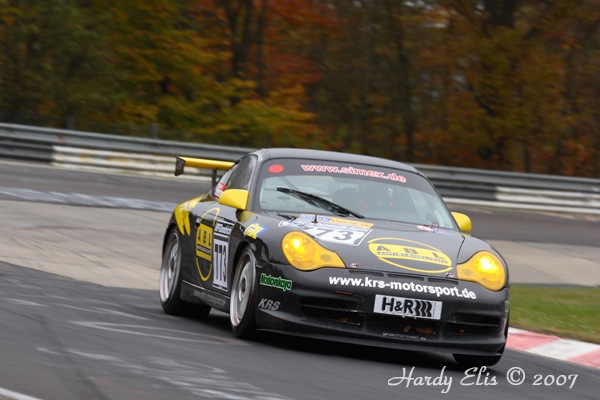 VLN 27-10-2007 03 Rennen Schwalbenschwanz I 095