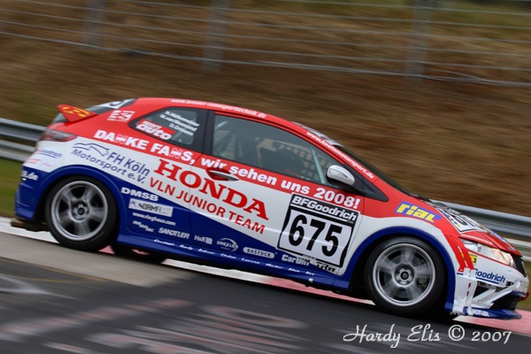 VLN 27-10-2007 03 Rennen Schwalbenschwanz I 250