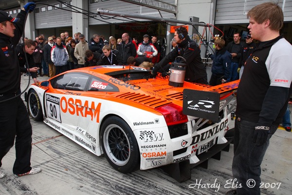 VLN 27-10-2007 04 Rennen Fahrerlager 09