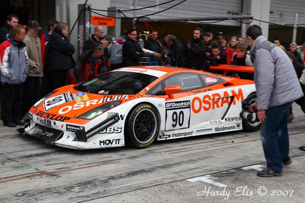 VLN 27-10-2007 04 Rennen Fahrerlager 11