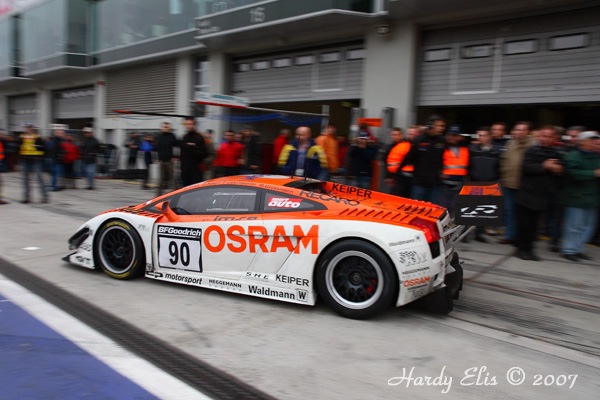 VLN 27-10-2007 04 Rennen Fahrerlager 12