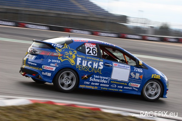 VLN-Test 15-03-2008 02 Mercedes-Arena 180